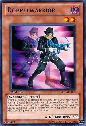 Doppelwarrior (Rare) (STOR-EN002) - Storm of Ragnarok 1st Edition