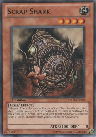 Scrap Shark (Common) (STOR-EN030) - Storm of Ragnarok 1st Edition