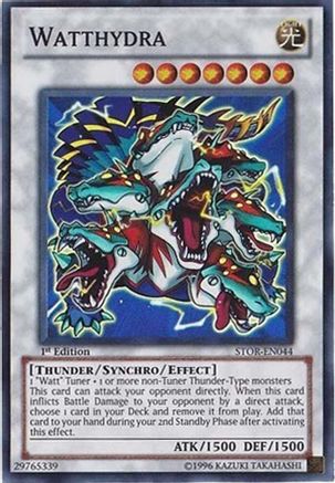 Watthydra (Super Rare) (STOR-EN044) - Storm of Ragnarok Unlimited