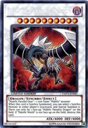 Malefic Paradox Dragon (Secret Rare) (YMP1-EN007) - Bonds Beyond Time Movie Pack Limited