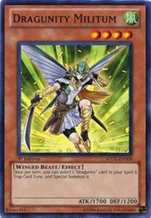 Dragunity Militum (Common) (SDDL-EN008) - Structure Deck: Dragunity Legion Unlimited