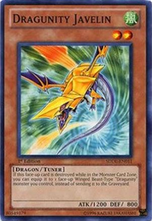 Dragunity Javelin (Common) (SDDL-EN011) - Structure Deck: Dragunity Legion Unlimited