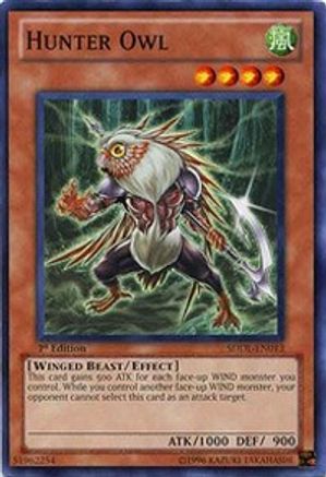 Hunter Owl (Common) (SDDL-EN013) - Structure Deck: Dragunity Legion Unlimited
