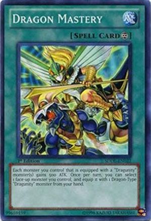Dragon Mastery (Common) (SDDL-EN022) - Structure Deck: Dragunity Legion 1st Edition