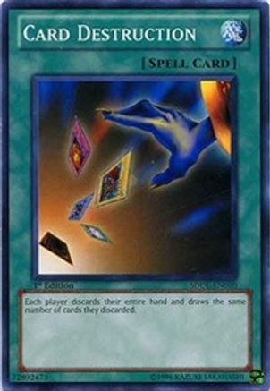 Card Destruction (Common) (SDDL-EN030) - Structure Deck: Dragunity Legion Unlimited