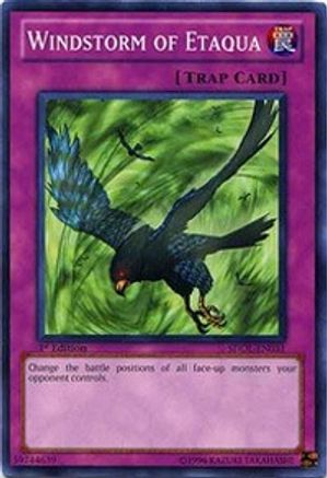 Windstorm of Etaqua (Common) (SDDL-EN031) - Structure Deck: Dragunity Legion Unlimited