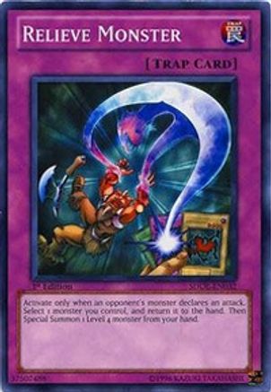 Relieve Monster (Common) (SDDL-EN032) - Structure Deck: Dragunity Legion Unlimited