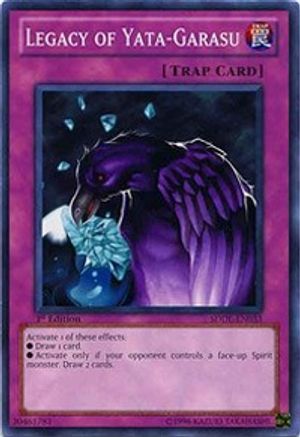Legacy of Yata-Garasu (Common) (SDDL-EN033) - Structure Deck: Dragunity Legion Unlimited