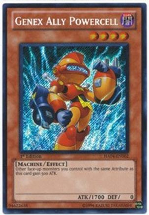 Genex Ally Powercell (Secret Rare) (HA04-EN002) - Hidden Arsenal 4 1st Edition