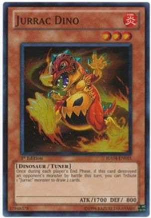 Jurrac Dino (Super Rare) (HA04-EN015) - Hidden Arsenal 4 Unlimited