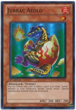 Jurrac Aeolo (Super Rare) (HA04-EN017) - Hidden Arsenal 4 Unlimited
