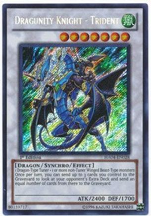 Dragunity Knight - Trident (Secret Rare) (HA04-EN028) - Hidden Arsenal 4 1st Edition