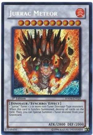 Jurrac Meteor (Secret Rare) (HA04-EN029) - Hidden Arsenal 4 Unlimited