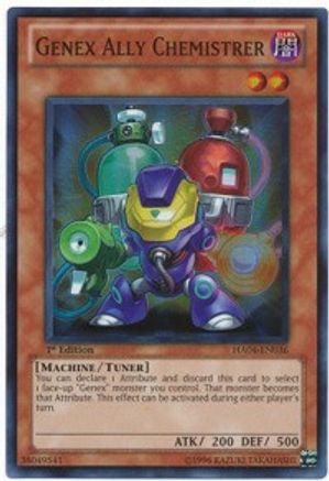 Genex Ally Chemistrer (Super Rare) (HA04-EN036) - Hidden Arsenal 4 1st Edition