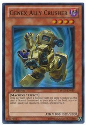 Genex Ally Crusher (Super Rare) (HA04-EN039) - Hidden Arsenal 4 Unlimited
