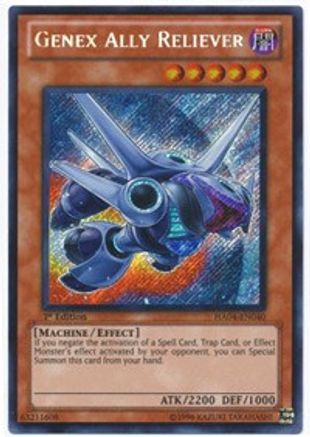 Genex Ally Reliever (Secret Rare) (HA04-EN040) - Hidden Arsenal 4 1st Edition