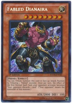 Fabled Dianaira (Secret Rare) (HA04-EN043) - Hidden Arsenal 4 1st Edition