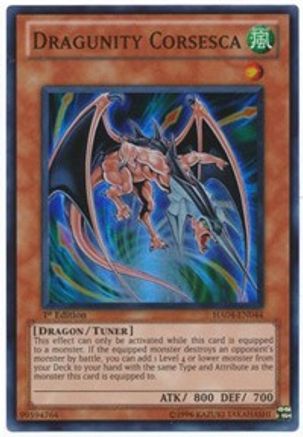 Dragunity Corsesca (Super Rare) (HA04-EN044) - Hidden Arsenal 4 1st Edition