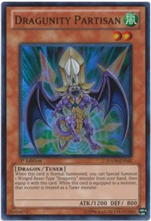 Dragunity Partisan (Super Rare) (HA04-EN045) - Hidden Arsenal 4 1st Edition