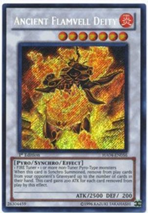 Ancient Flamvell Deity (Secret Rare) (HA04-EN056) - Hidden Arsenal 4 Unlimited