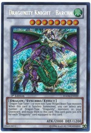Dragunity Knight - Barcha (Secret Rare) (HA04-EN059) - Hidden Arsenal 4 Unlimited
