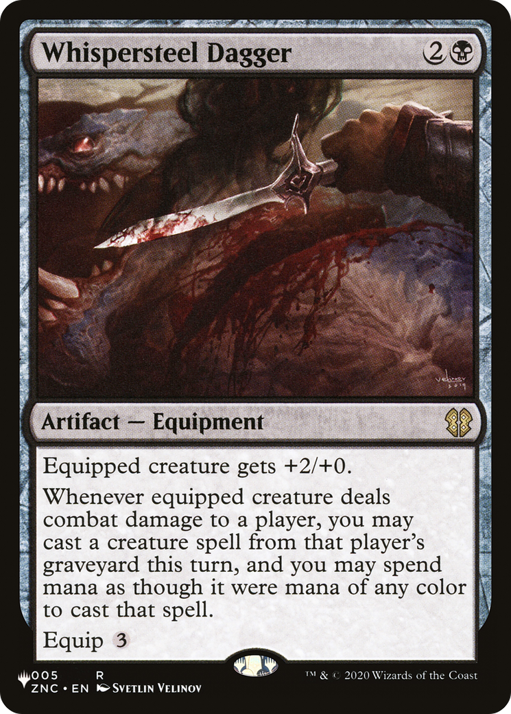 Whispersteel Dagger (LIST-005) [The List]