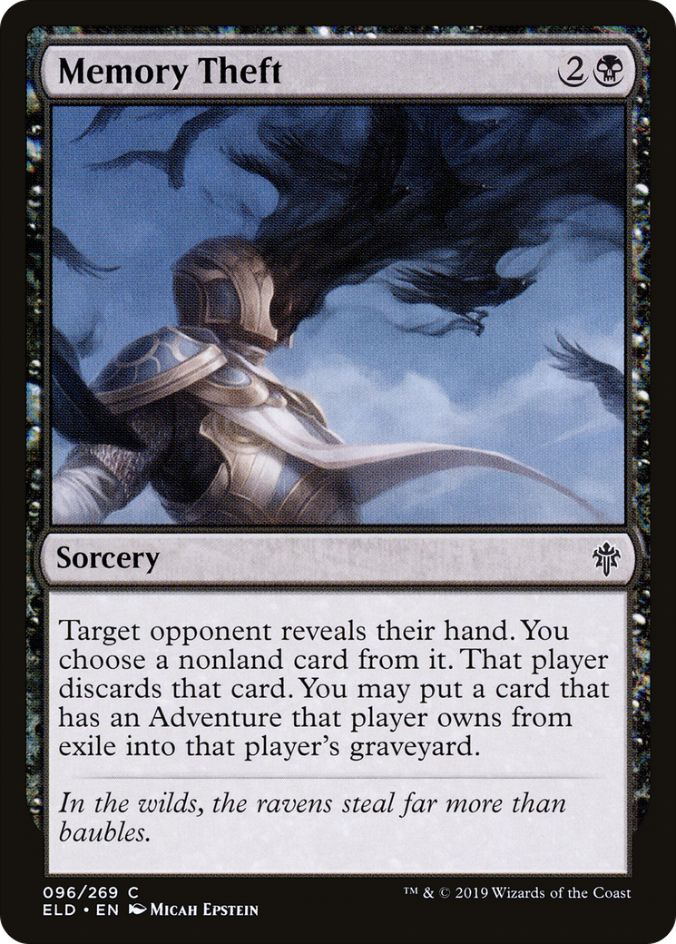 Memory Theft (ELD-096) [Throne of Eldraine] Foil