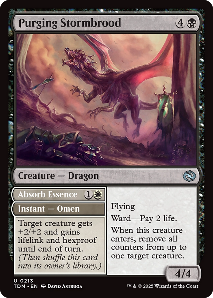 Purging Stormbrood (TDM-213) [Tarkir: Dragonstorm]