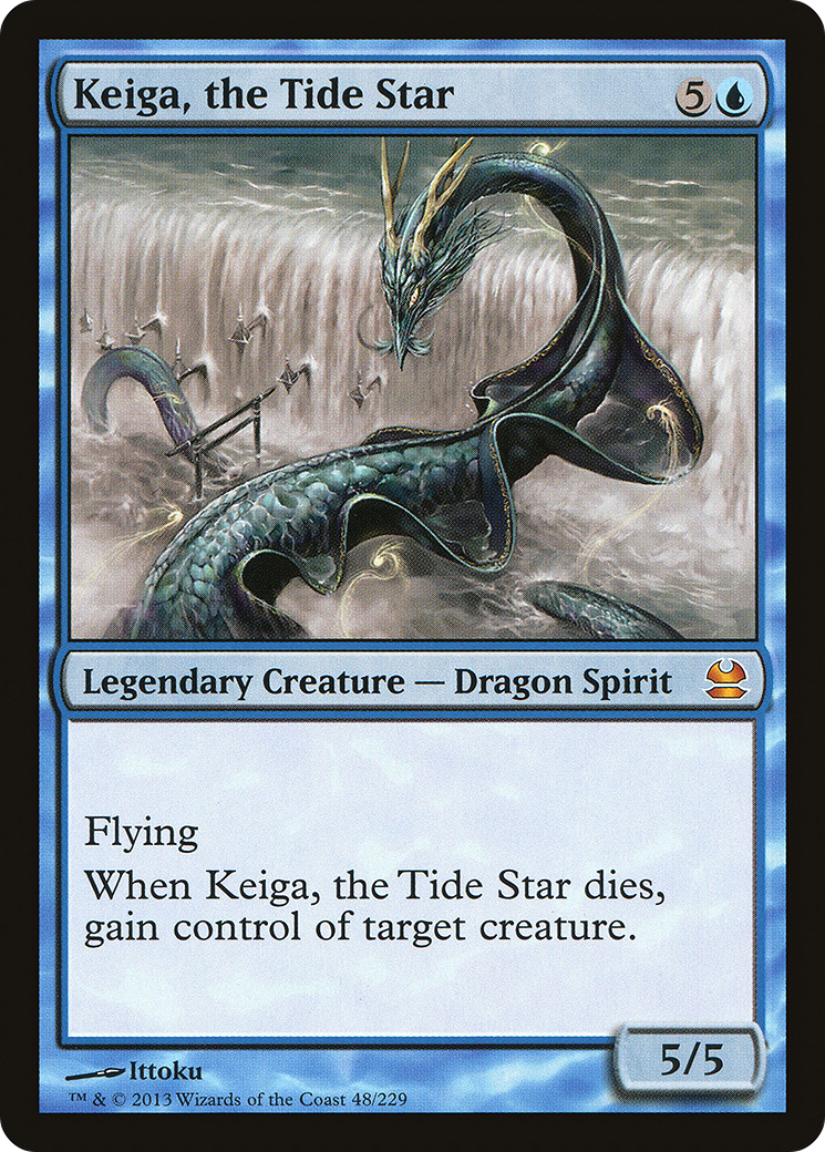 Keiga, the Tide Star (MMA-048) [Modern Masters] Foil