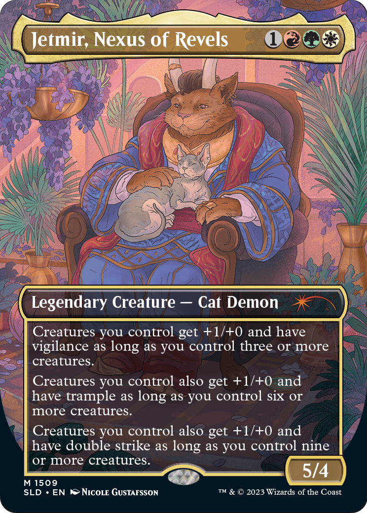 Jetmir, Nexus of Revels (SLD-1509) (Borderless) [Secret Lair Drop] Foil
