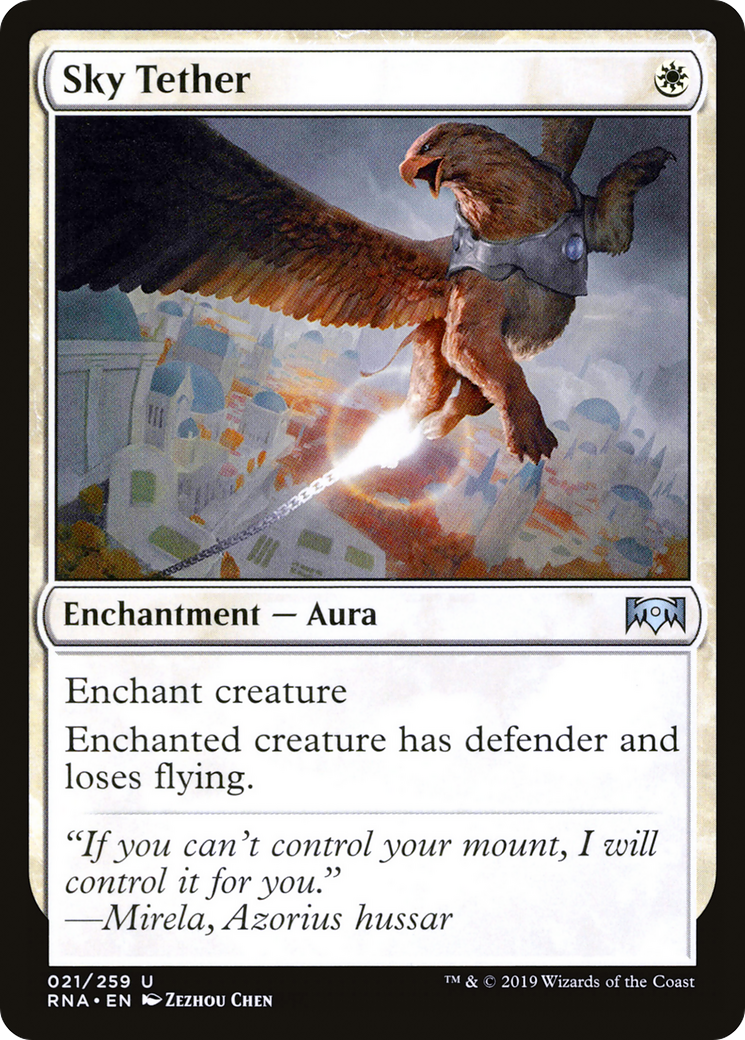 Sky Tether (RNA-021) [Ravnica Allegiance] Foil