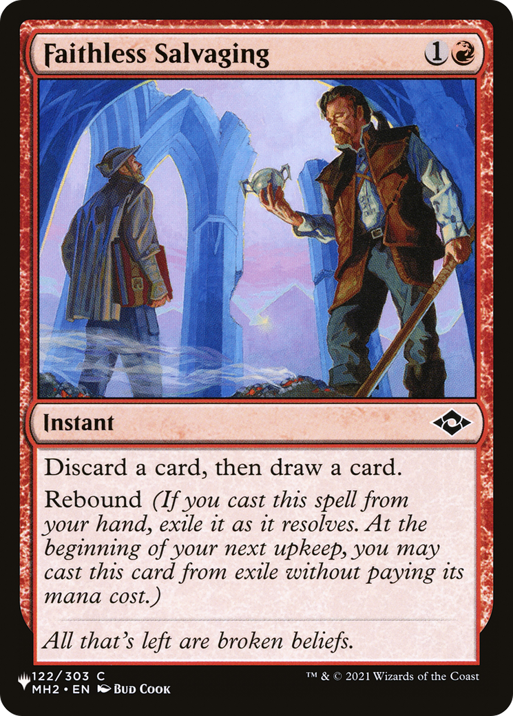 Faithless Salvaging (LIST-122/303) [The List]