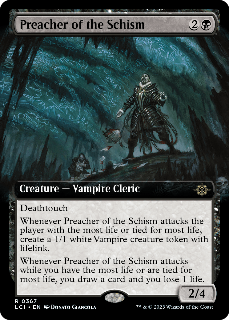 Preacher of the Schism (Extended Art) (LCI-367) [The Lost Caverns of Ixalan]