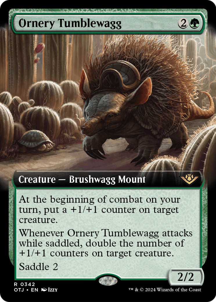 Ornery Tumblewagg (Extended Art) (OTJ-342) [Outlaws of Thunder Junction]