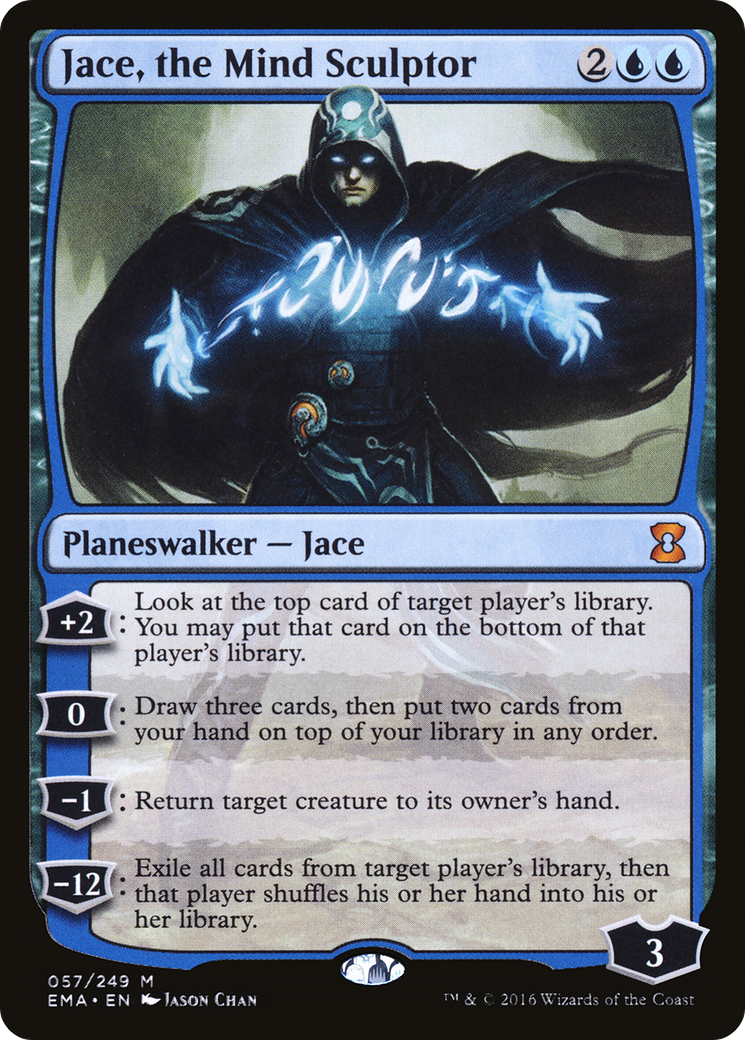 Jace, the Mind Sculptor (EMA-057) [Eternal Masters] Foil