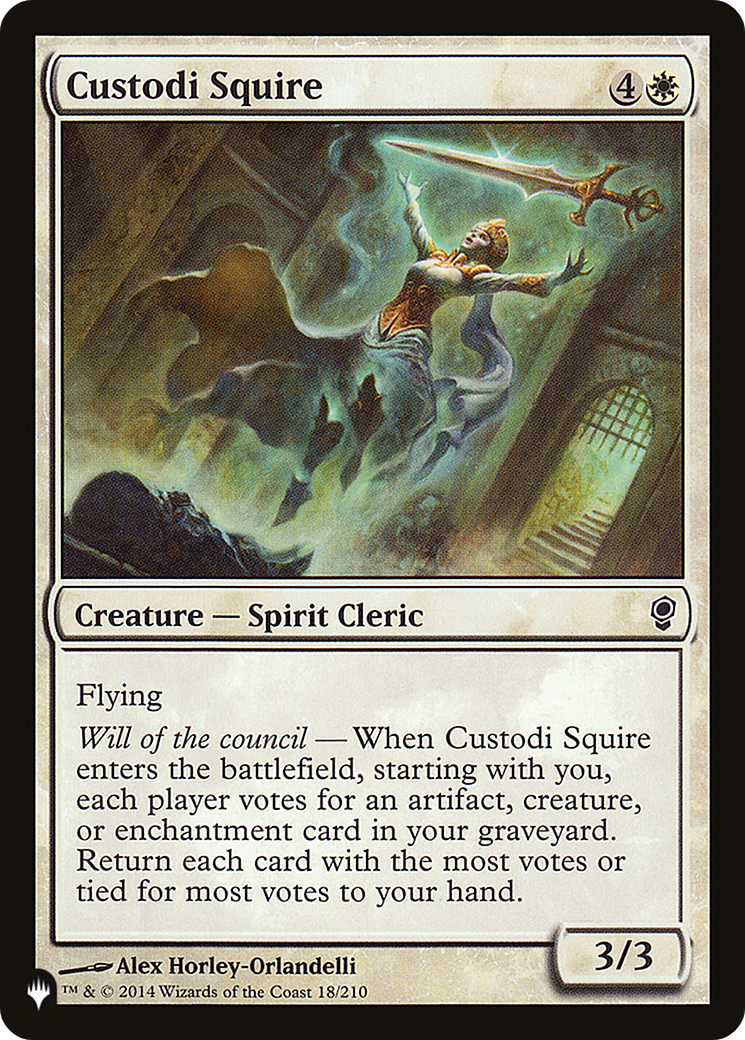 Custodi Squire (LIST-18/210) [The List]