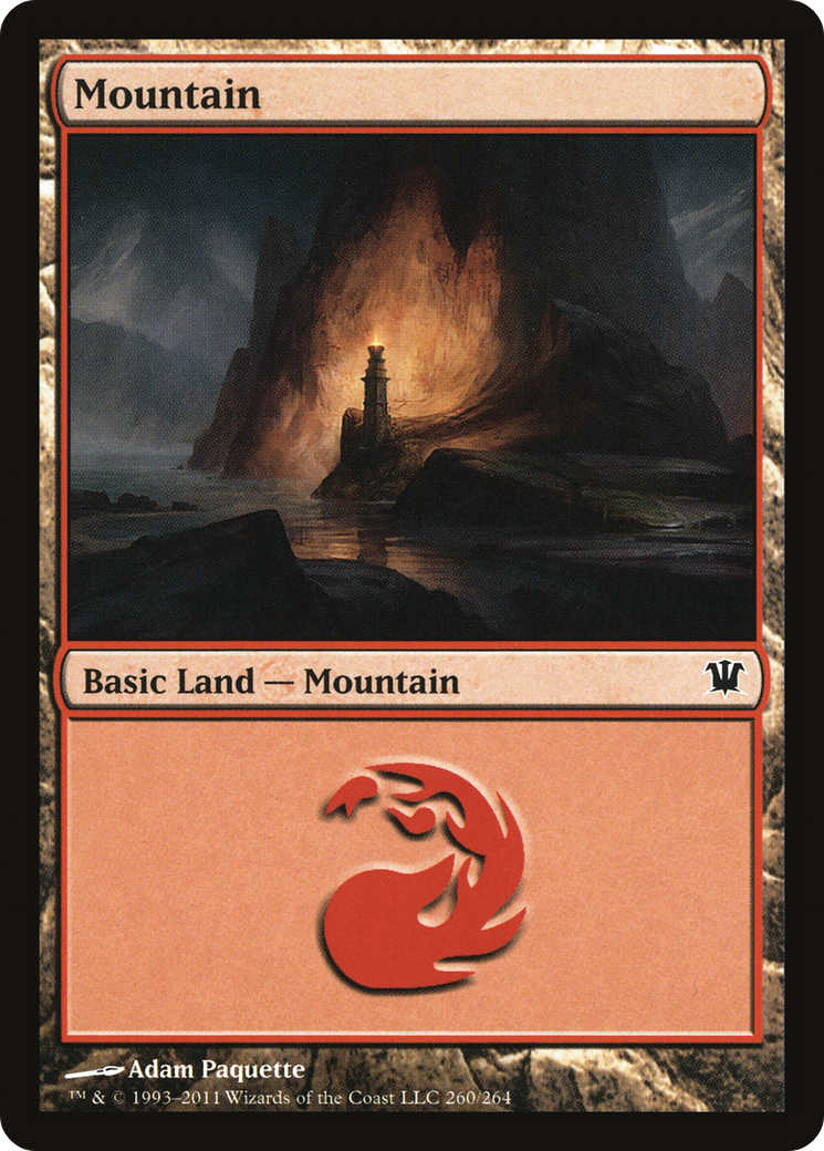 Mountain (ISD-260) [Innistrad] Foil