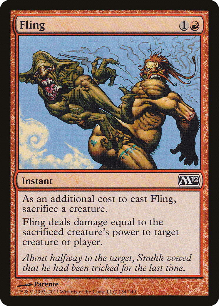 Fling (M12-134) [Magic 2012] Foil