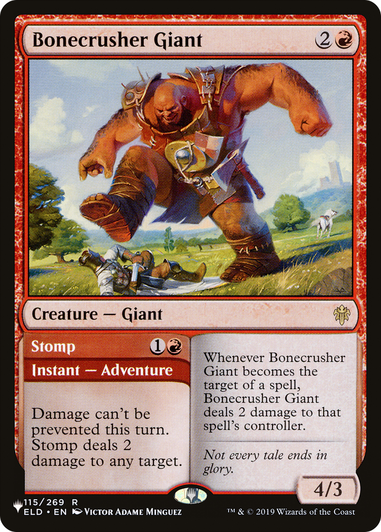 Bonecrusher Giant (LIST-115/269) [The List]