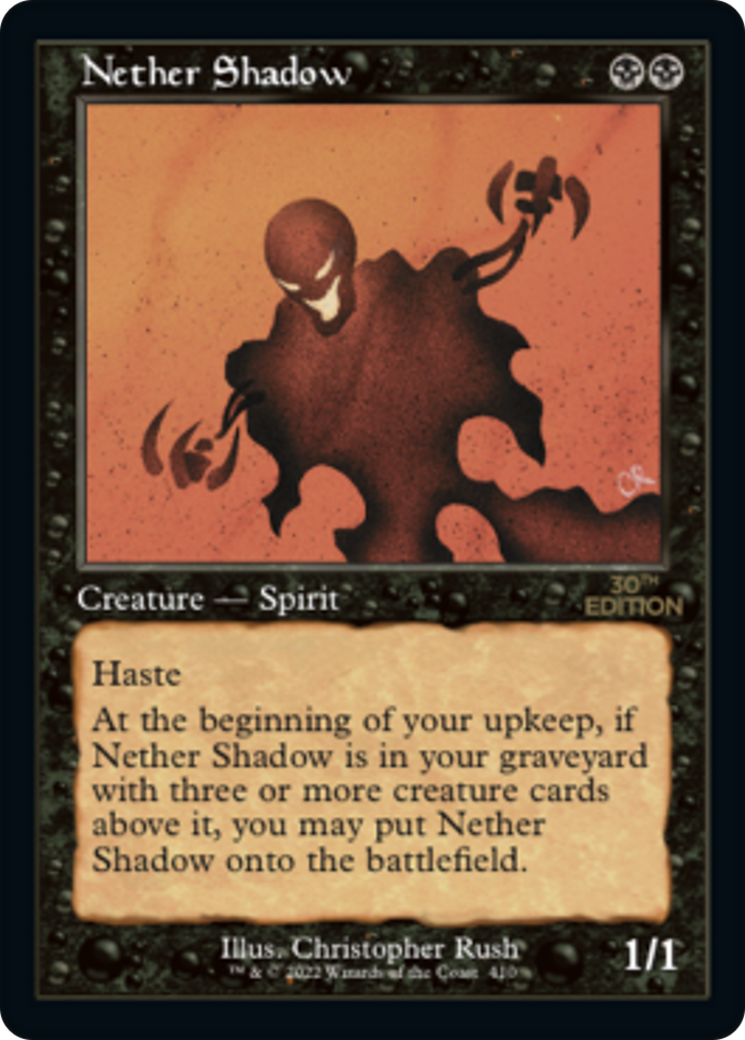 Nether Shadow (Retro Frame) (30A-410) [30th Anniversary Edition]