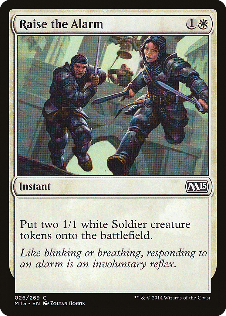 Raise the Alarm (M15-026) [Magic 2015]