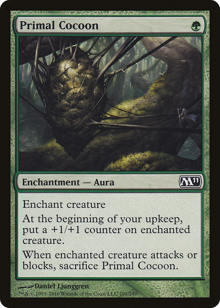 Primal Cocoon (M11-191) [Magic 2011] Foil