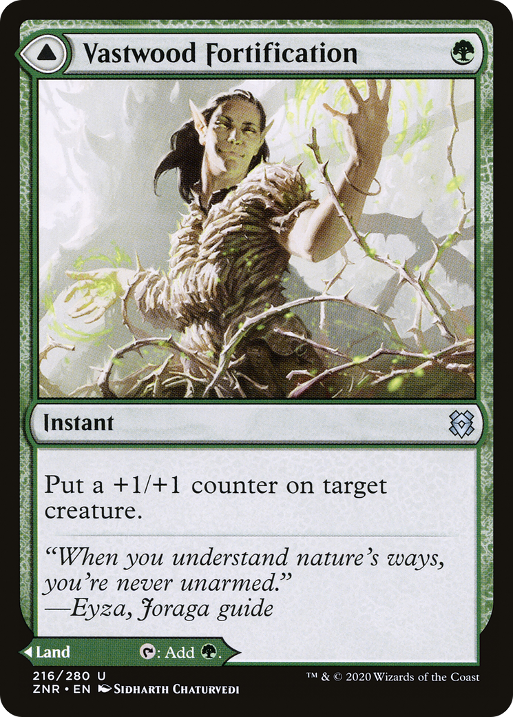 Vastwood Fortification (ZNR-216) [Zendikar Rising]