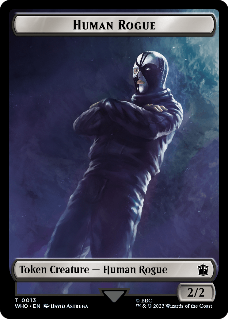 Human Rogue (TWHO-013) [Doctor Who Tokens] Foil