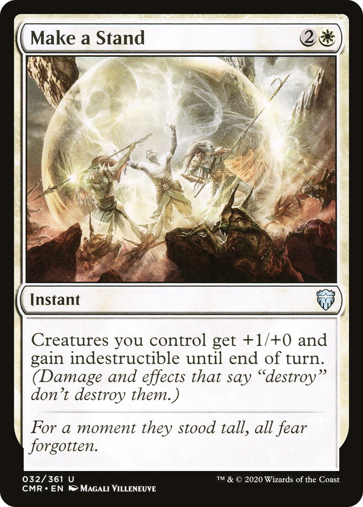 Make a Stand (CMR-032) [Commander Legends] Foil