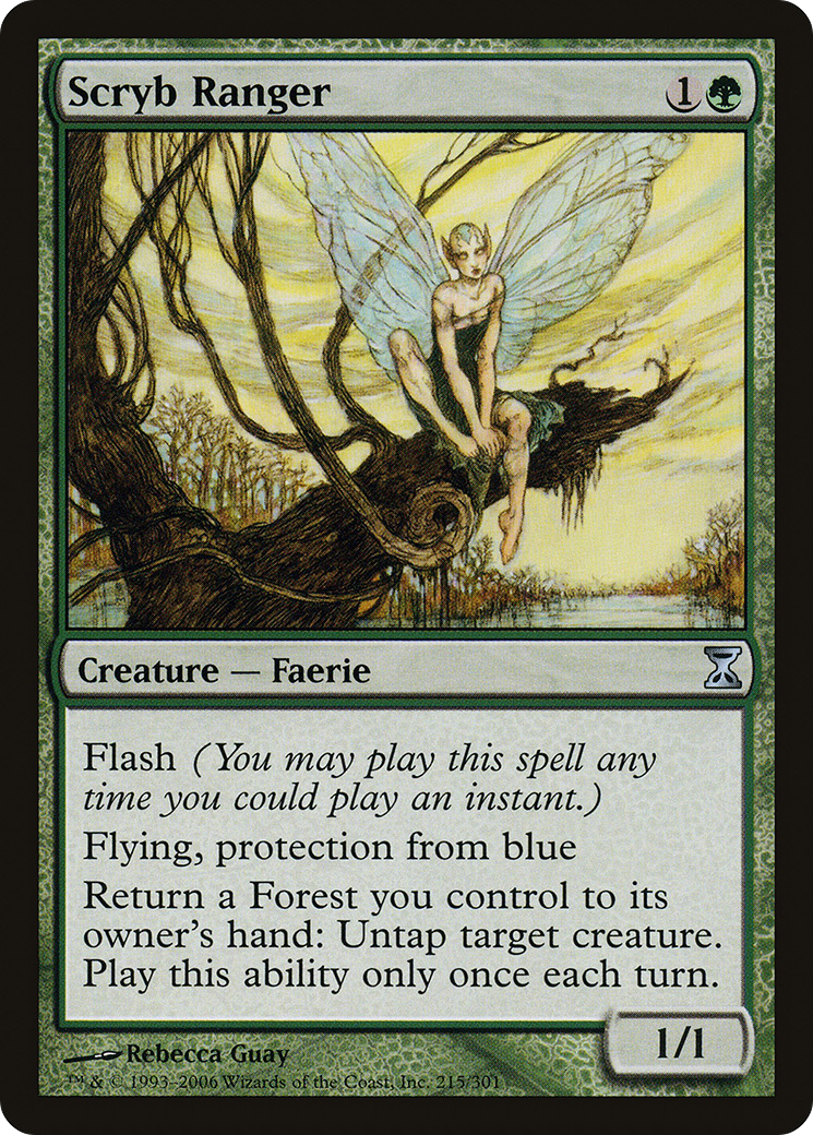 Scryb Ranger (TSP-215) [Time Spiral] Foil