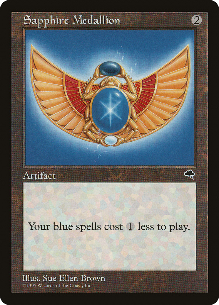 Sapphire Medallion (TMP-306) [Tempest]