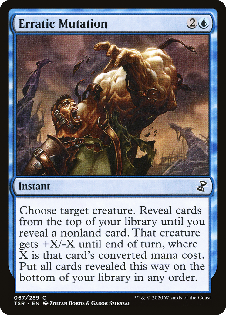 Erratic Mutation (TSR-067) [Time Spiral Remastered] Foil