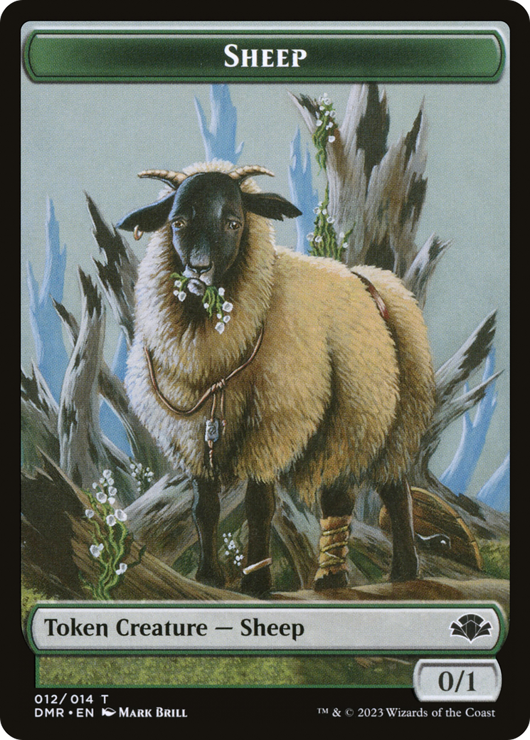 Sheep (TDMR-012) [Dominaria Remastered Tokens]