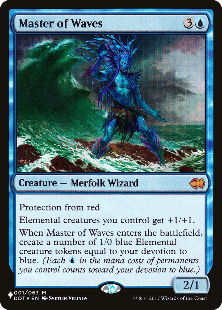 Master of Waves (LIST-001/063) [The List]